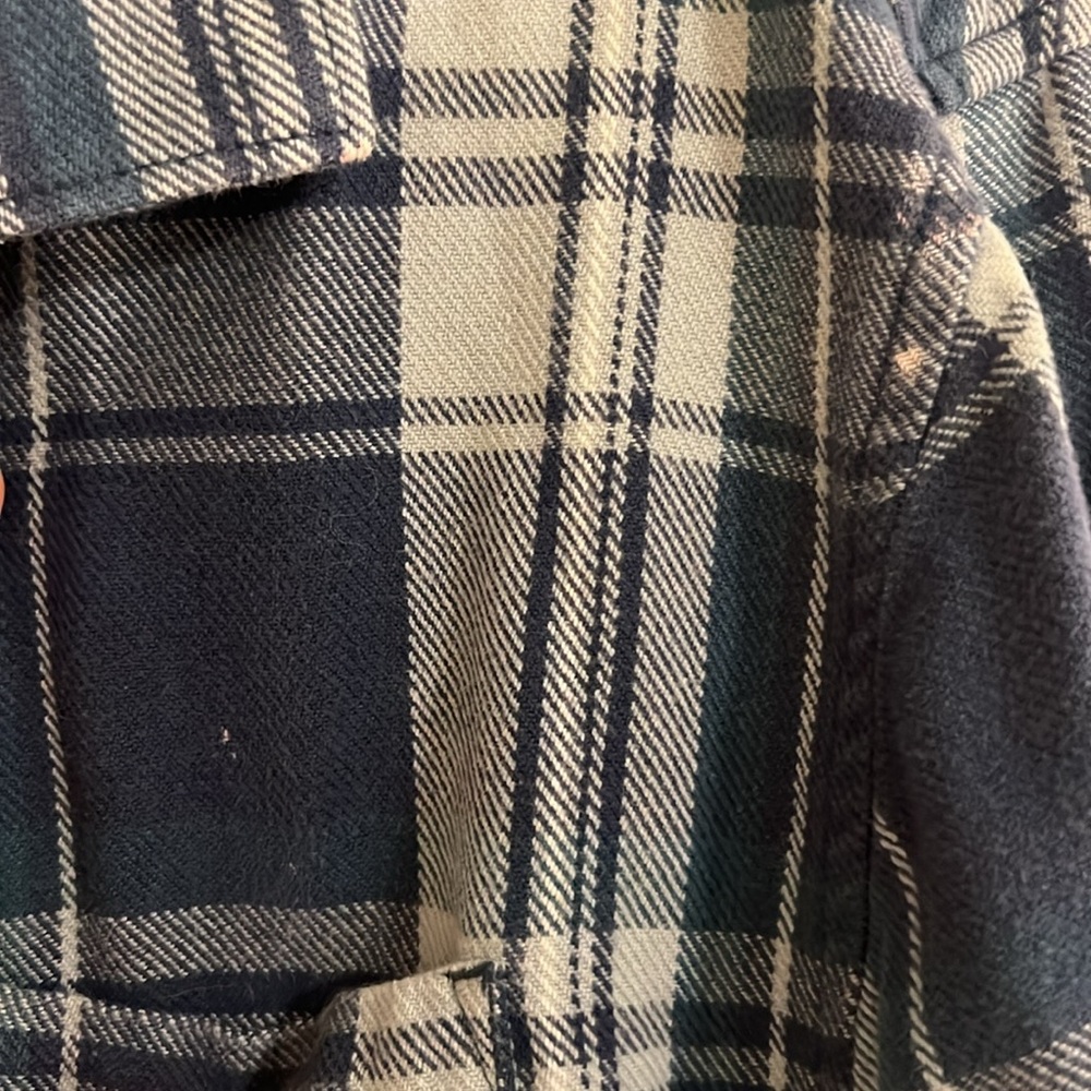 flannel button down - Picture 2 of 5
